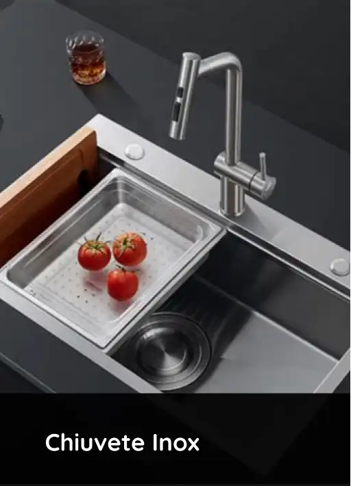 Chiuvete inox bucatarie